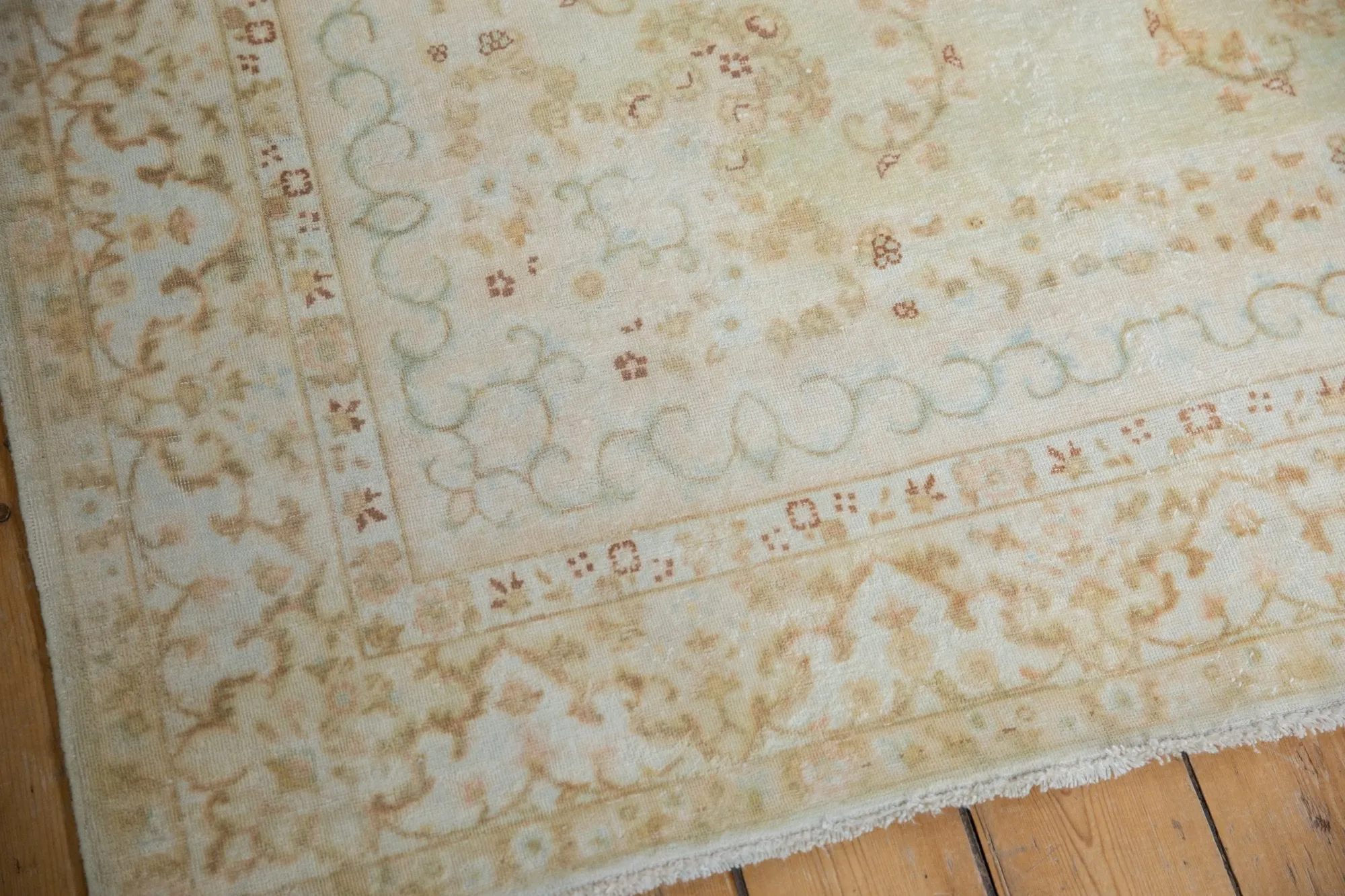 5x8 Vintage Bulgarian Kerman Design Carpet