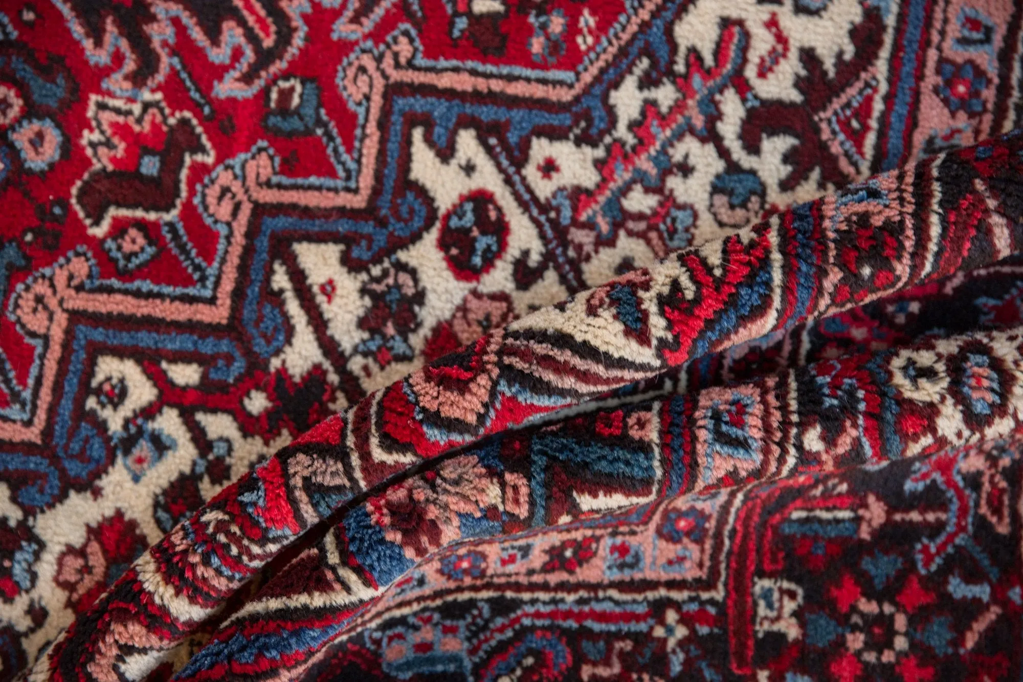 7x9.5 Vintage Mehrivan Carpet