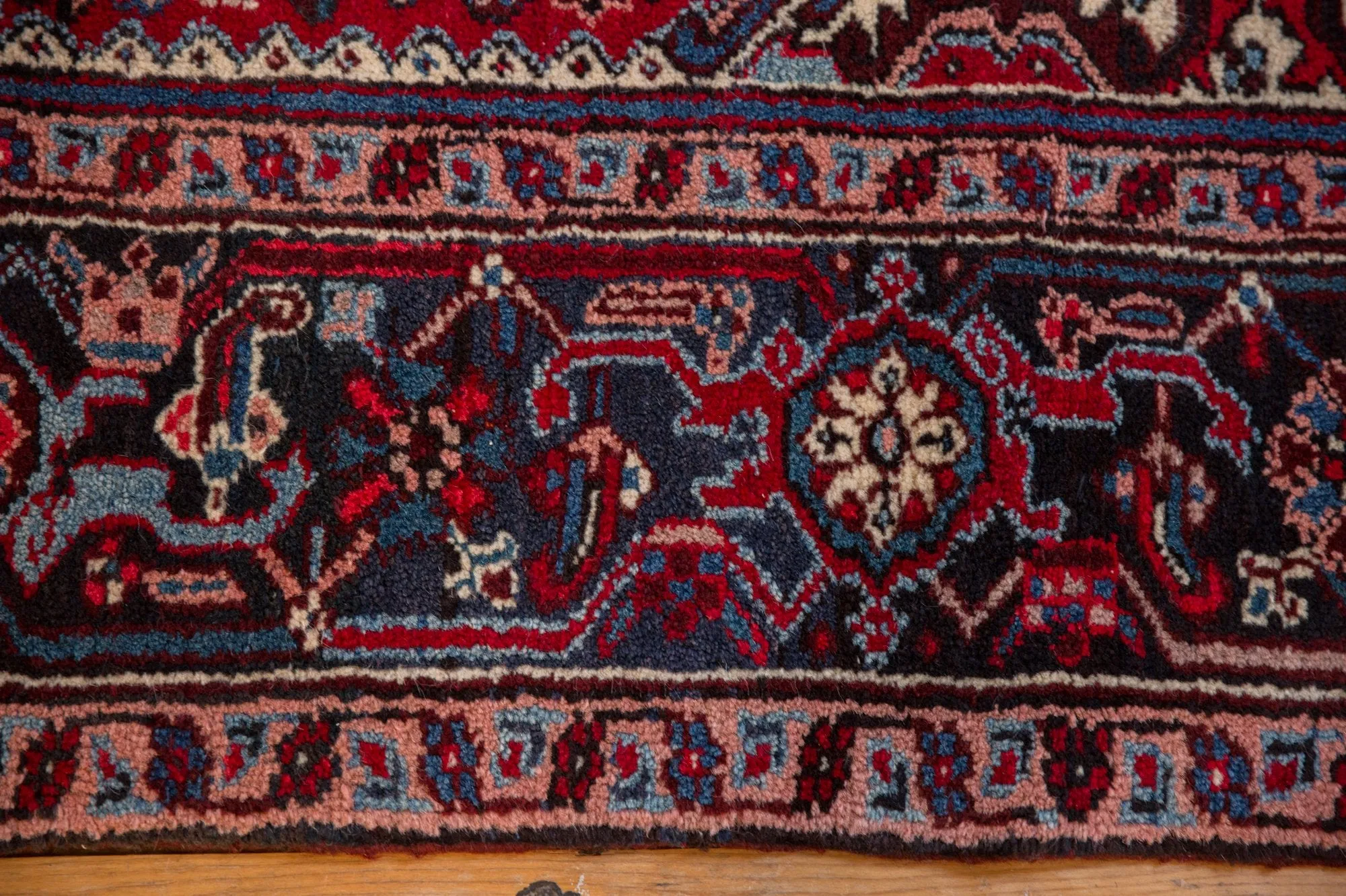 7x9.5 Vintage Mehrivan Carpet