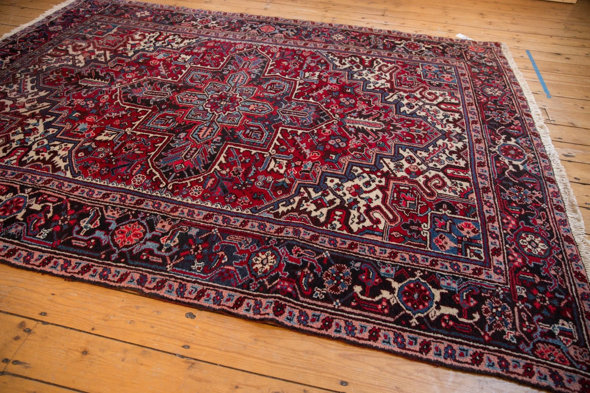 7x9.5 Vintage Mehrivan Carpet