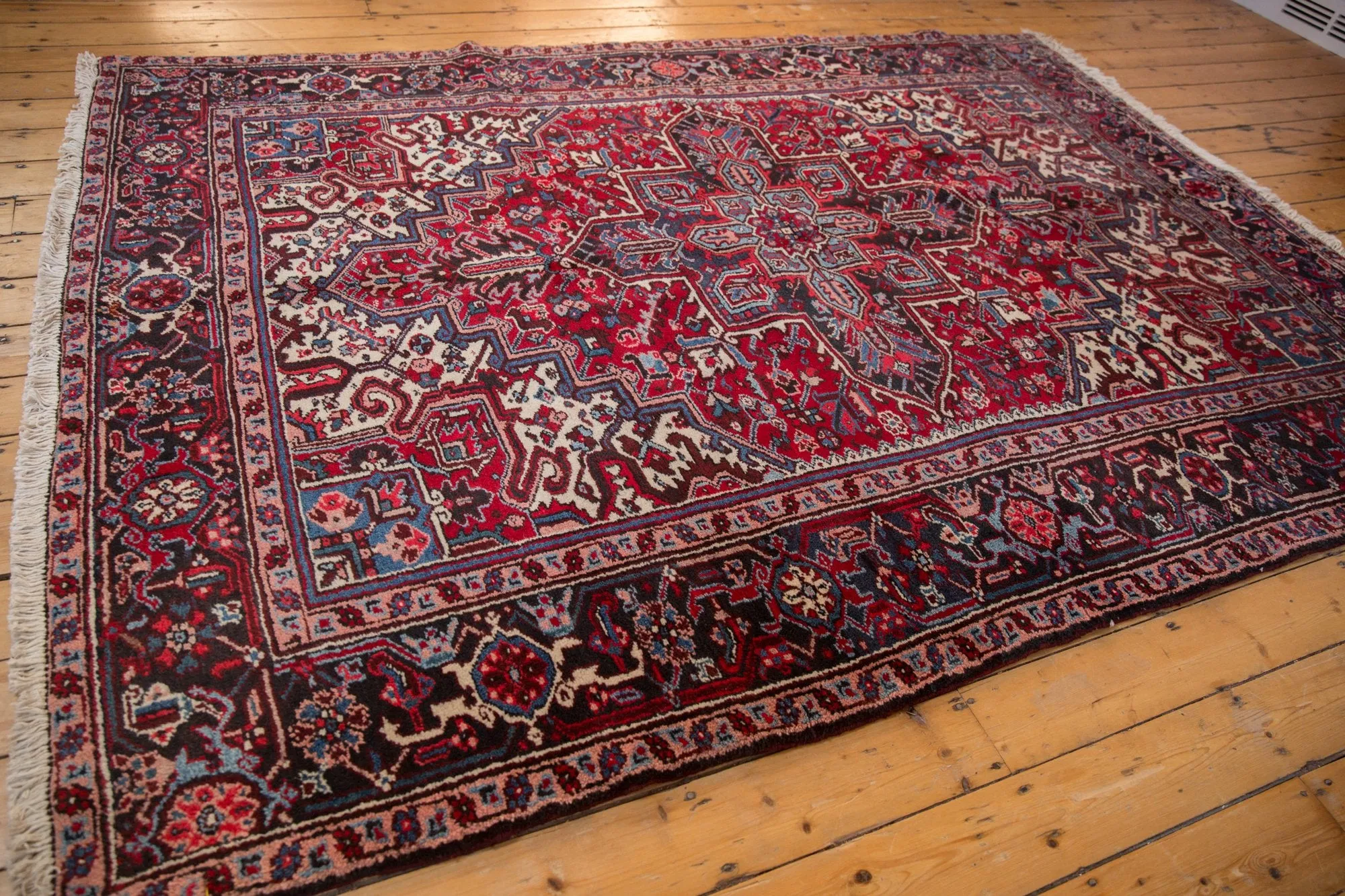 7x9.5 Vintage Mehrivan Carpet