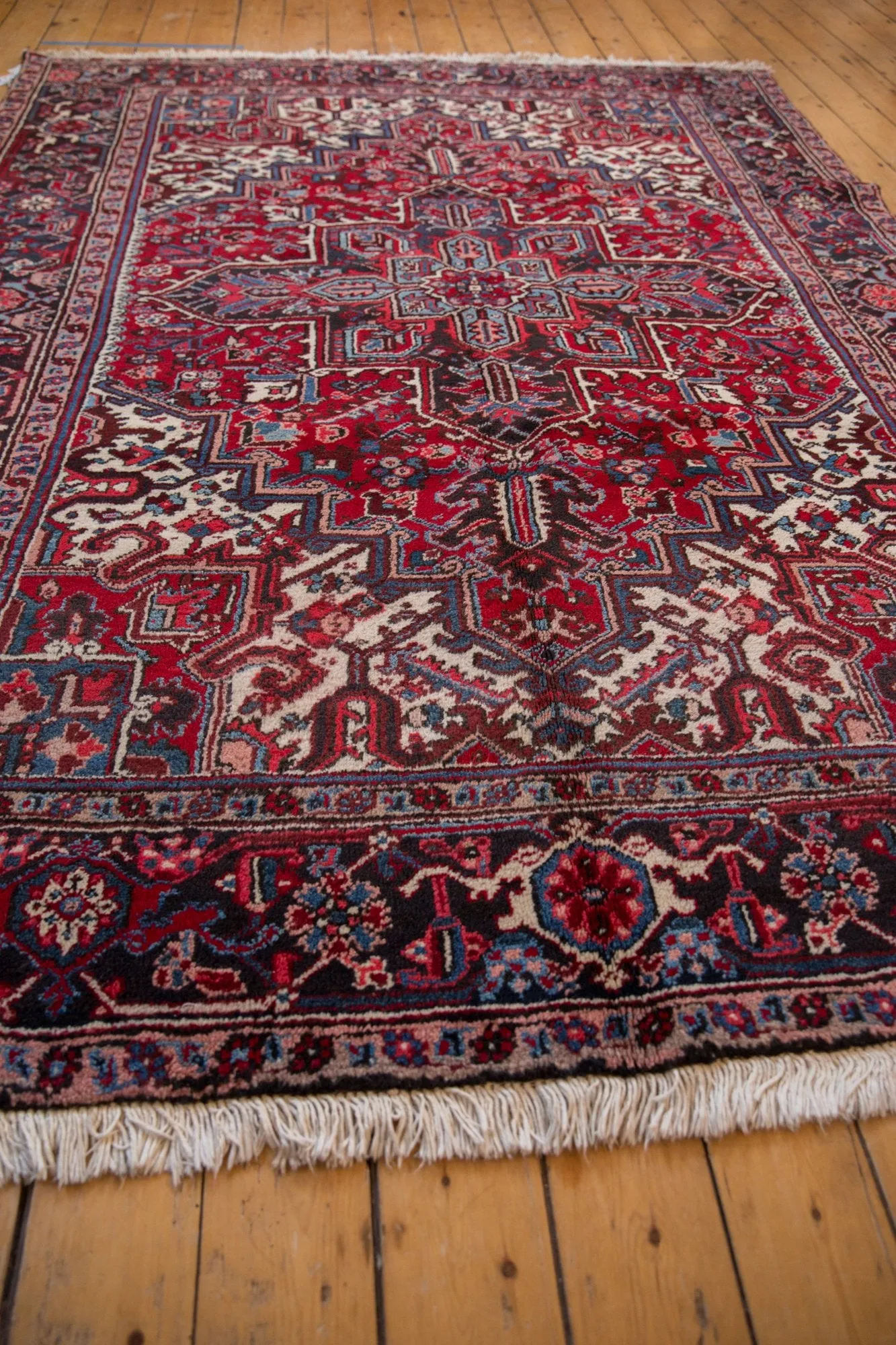 7x9.5 Vintage Mehrivan Carpet