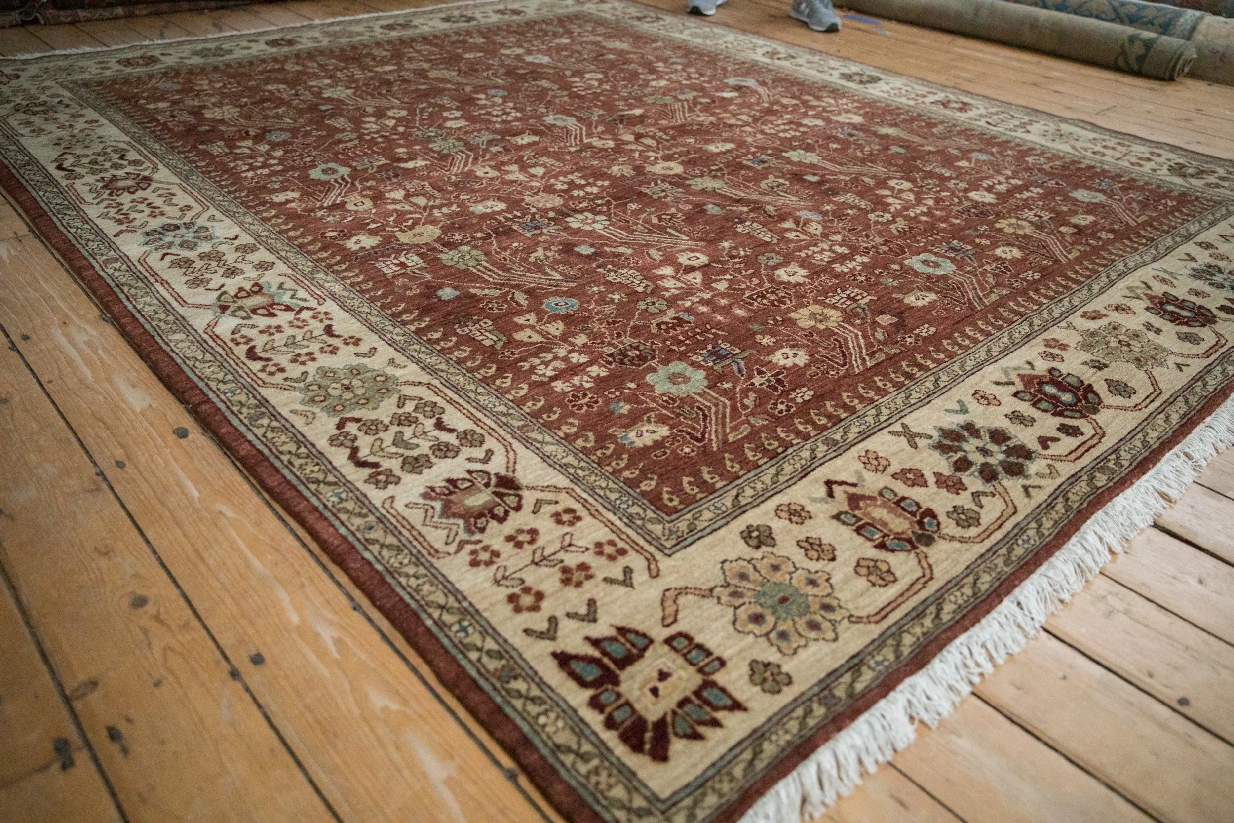 8x10 Vintage Armenian Hamadan Design Carpet