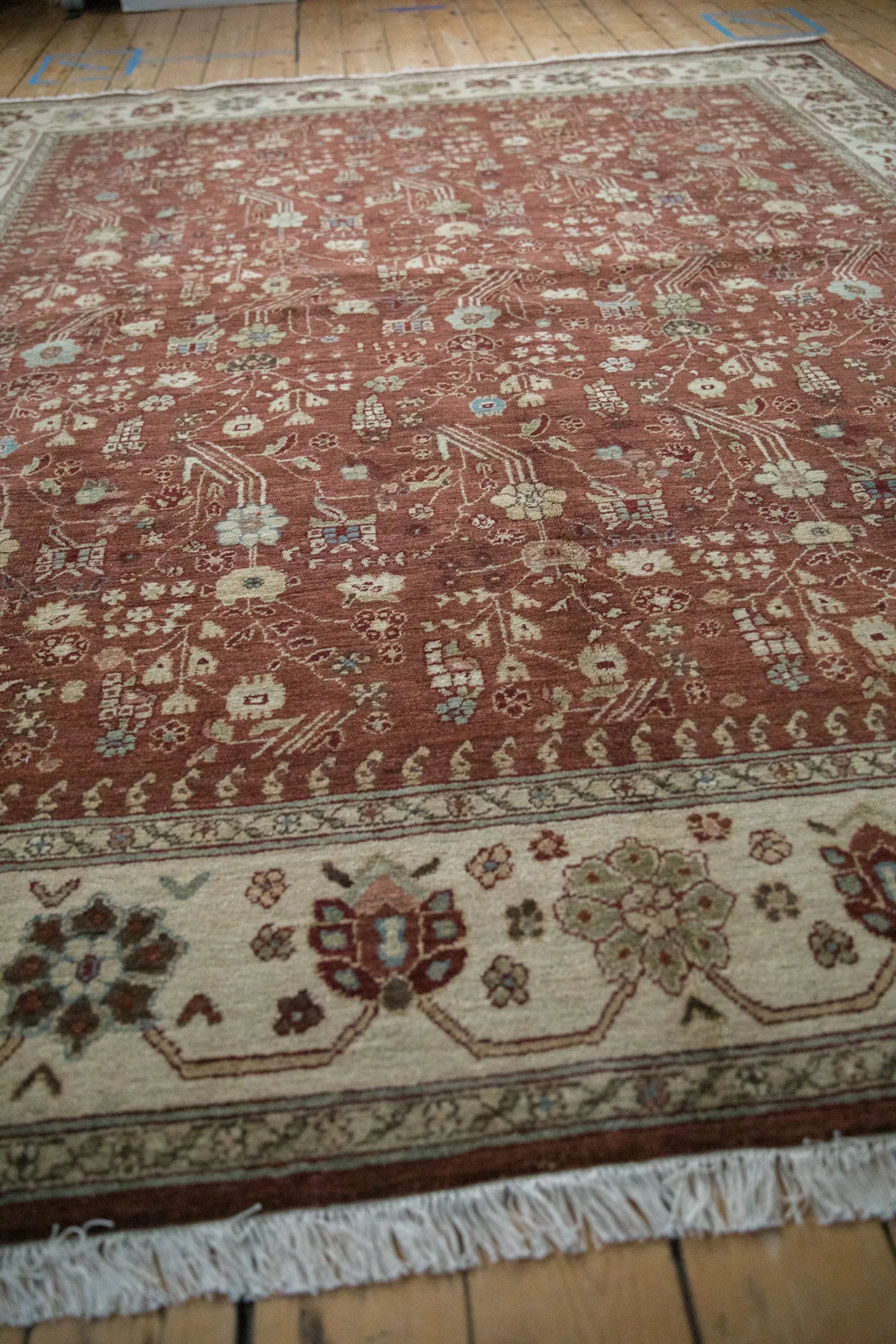 8x10 Vintage Armenian Hamadan Design Carpet