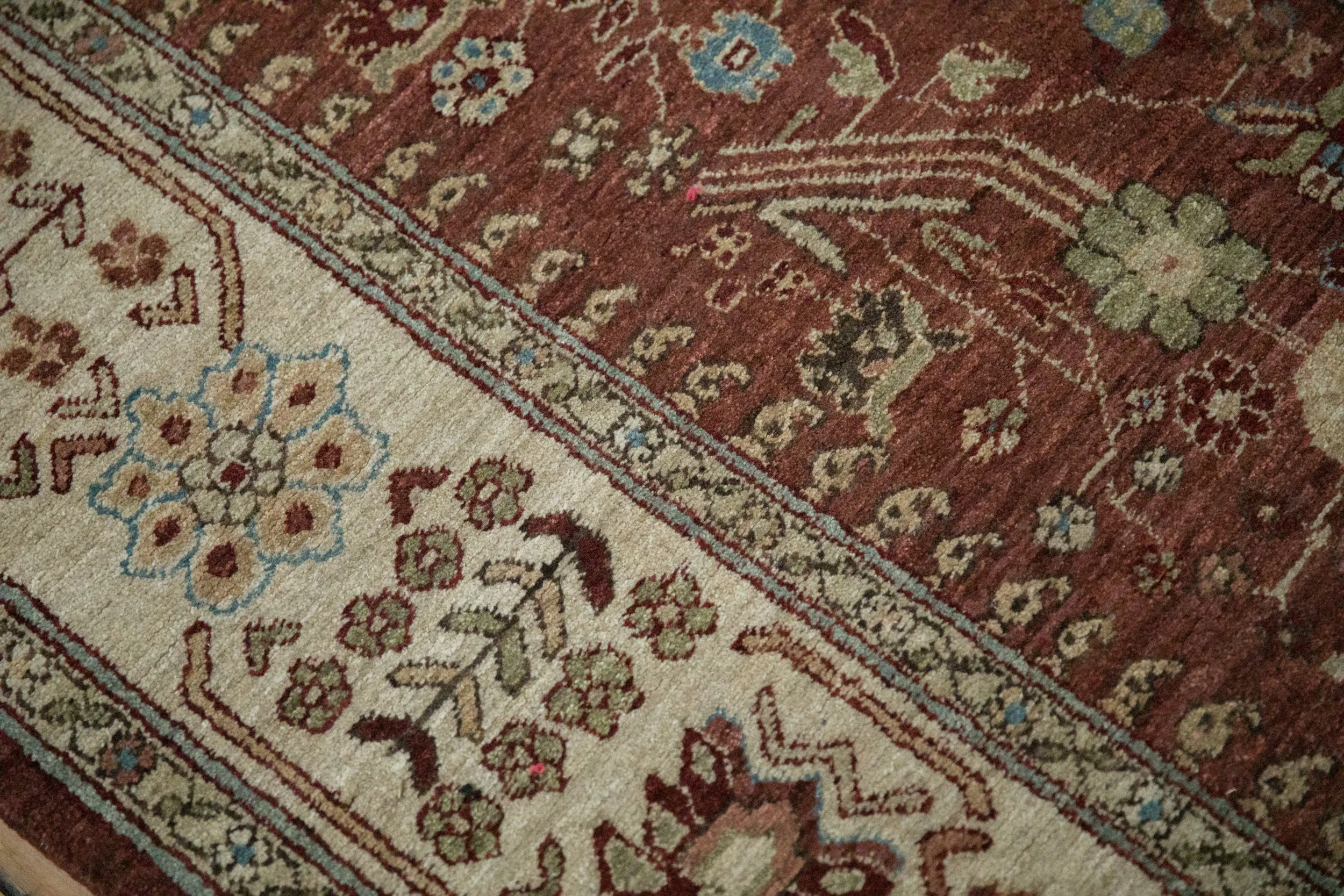 8x10 Vintage Armenian Hamadan Design Carpet
