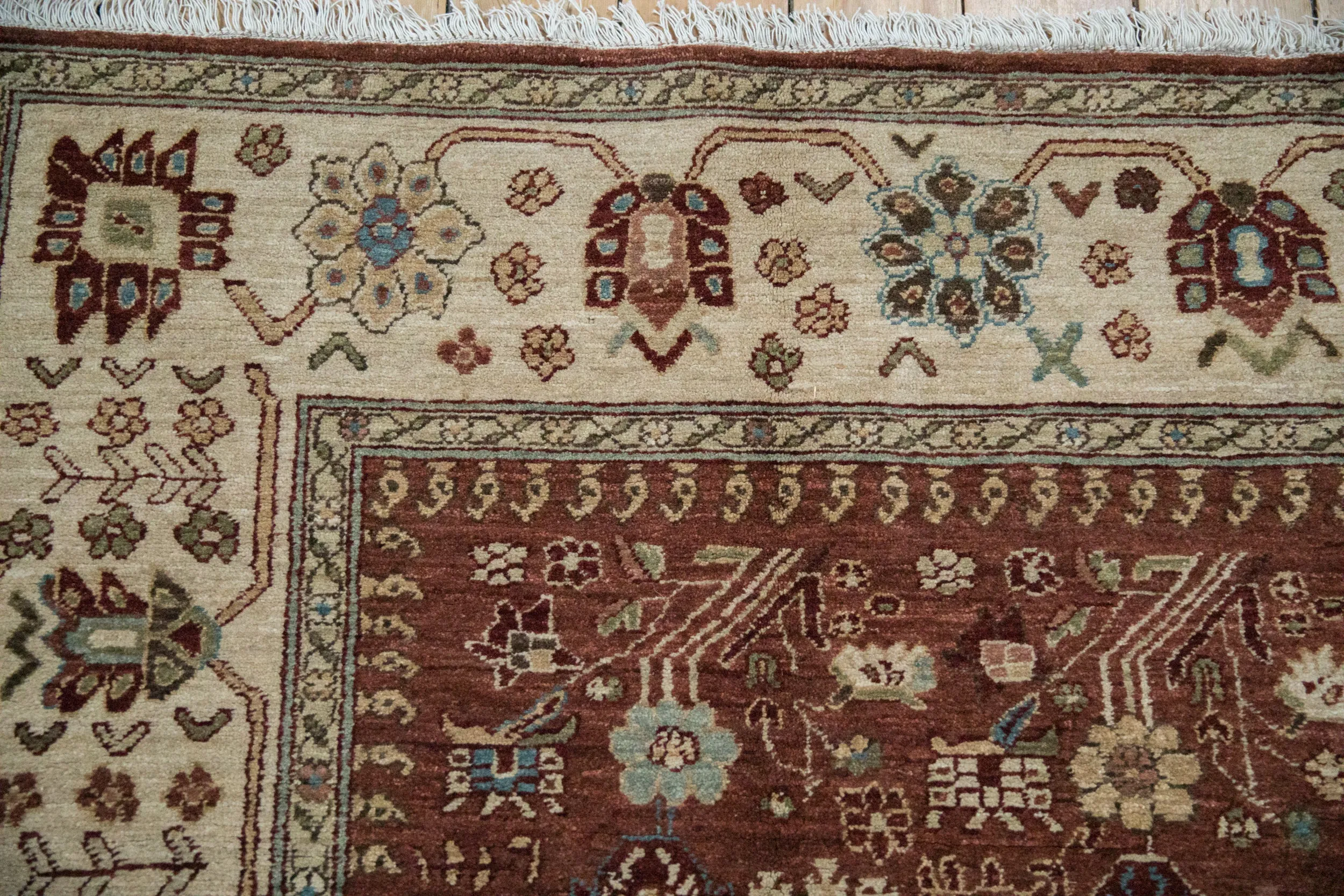 8x10 Vintage Armenian Hamadan Design Carpet