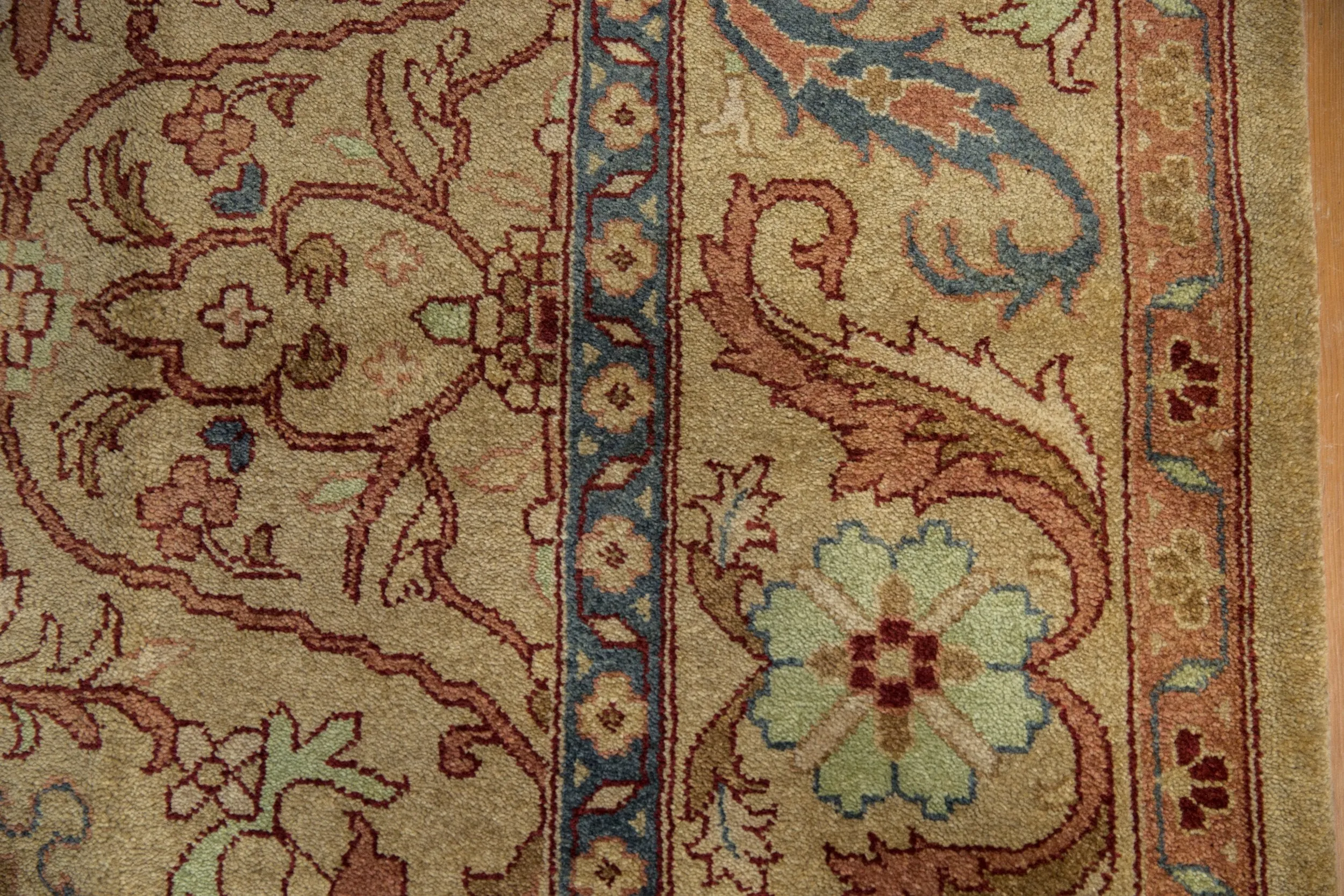 9x12 Vintage Indian Bijar Design Carpet