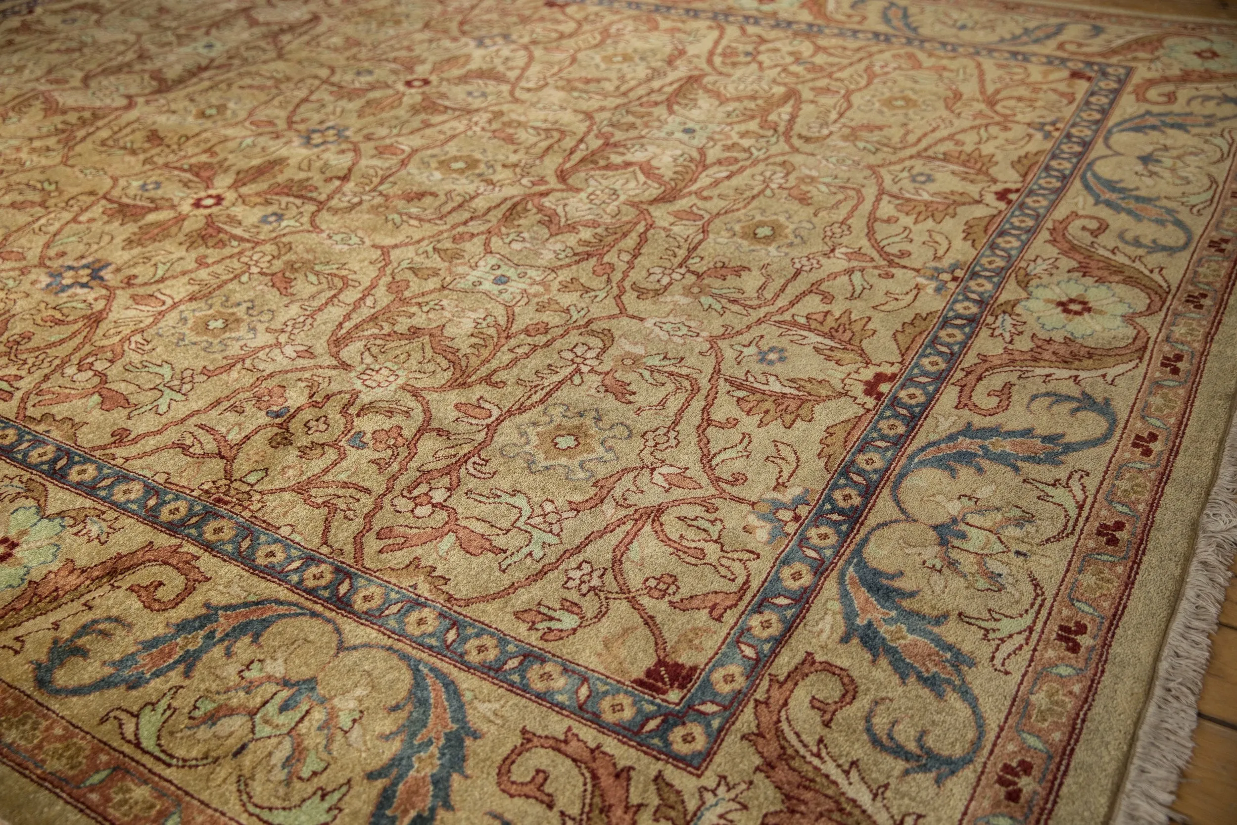 9x12 Vintage Indian Bijar Design Carpet