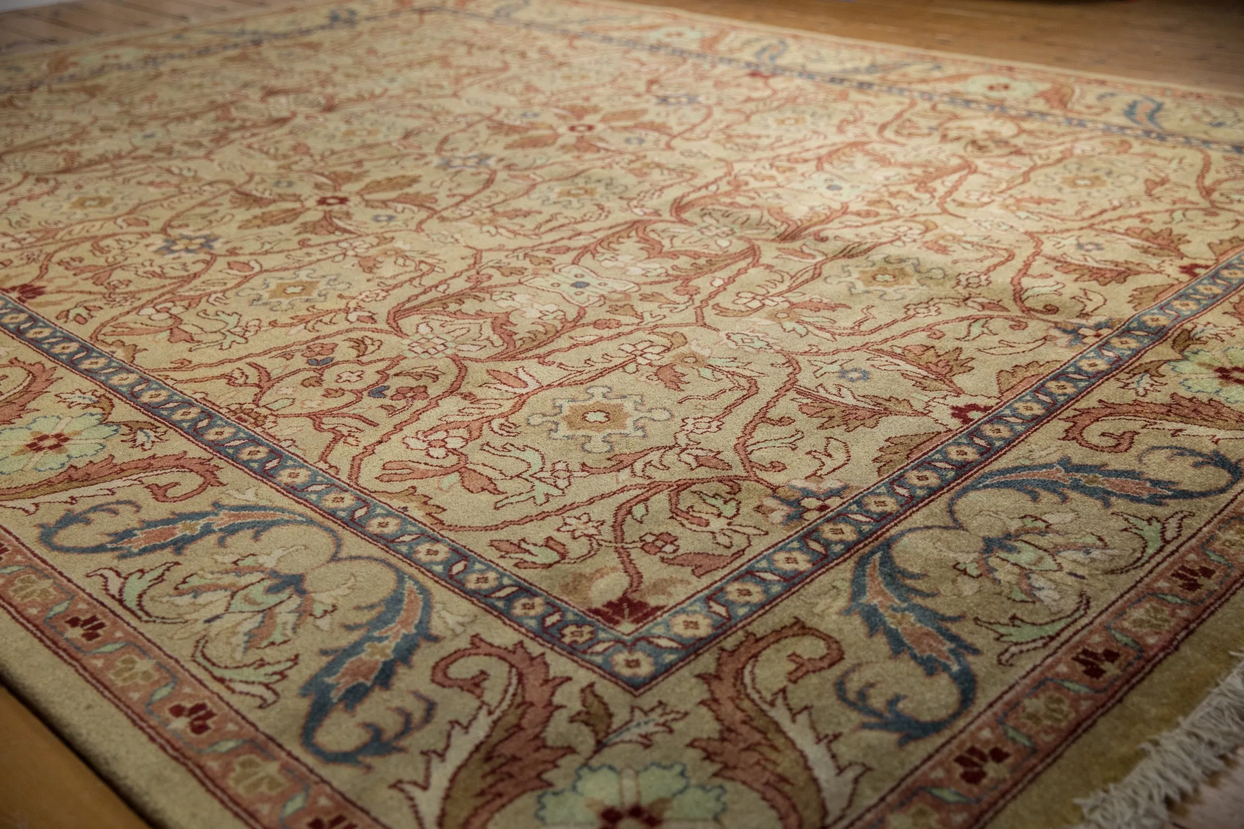 9x12 Vintage Indian Bijar Design Carpet