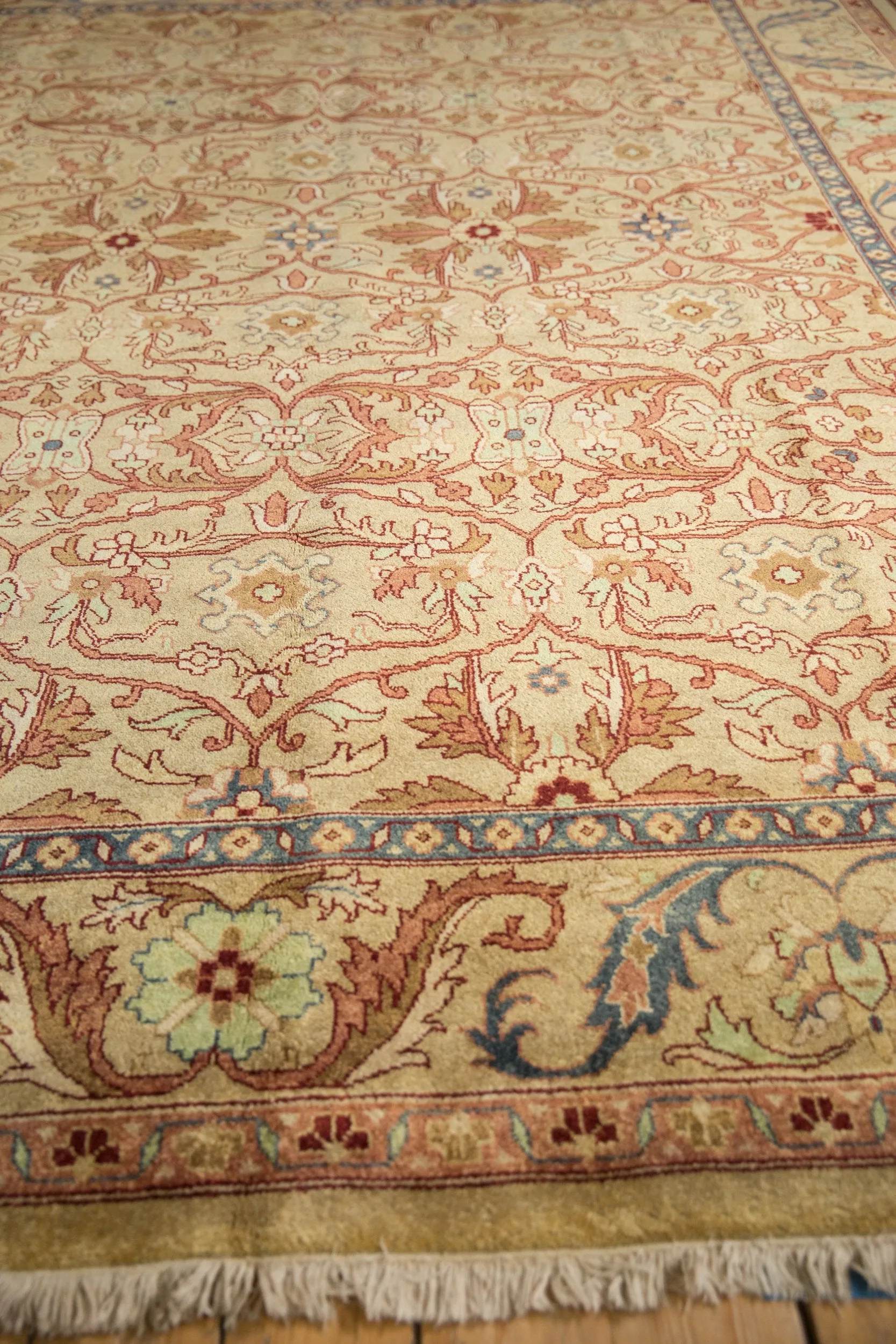 9x12 Vintage Indian Bijar Design Carpet