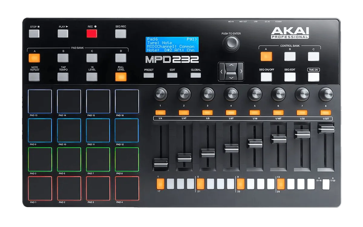 Akai MPD232 16 Pad Premium Controller