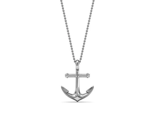 Anchor Pendant Necklace