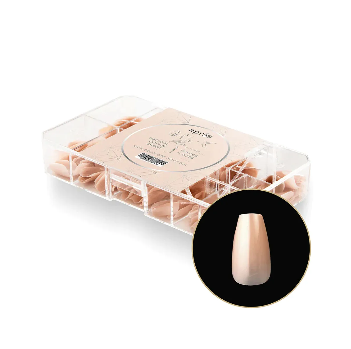 Apres Gel-X Neutral Tips - ALEX