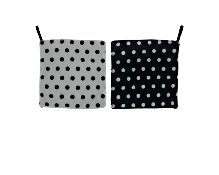 Baby Paper - White and Black Dots