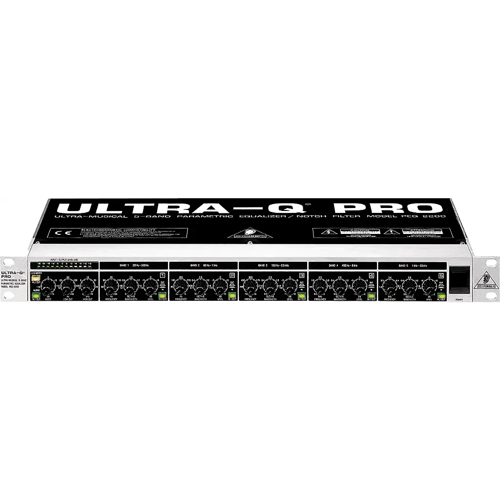 Behringer PEQ2200 Parametric Equalizer