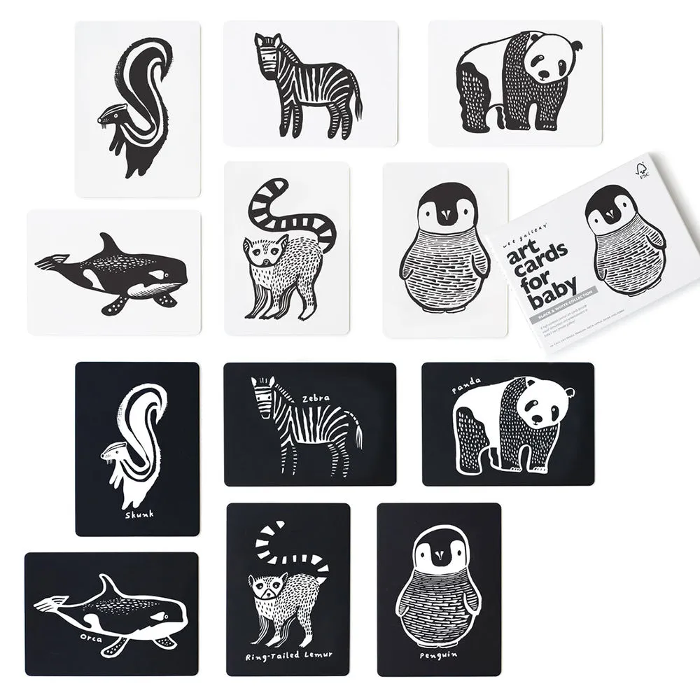Black & White Art Cards for Baby