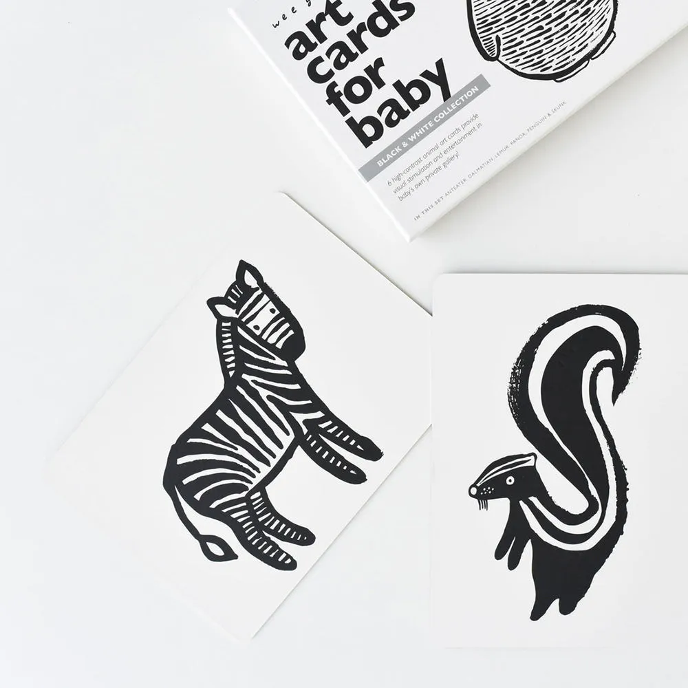 Black & White Art Cards for Baby