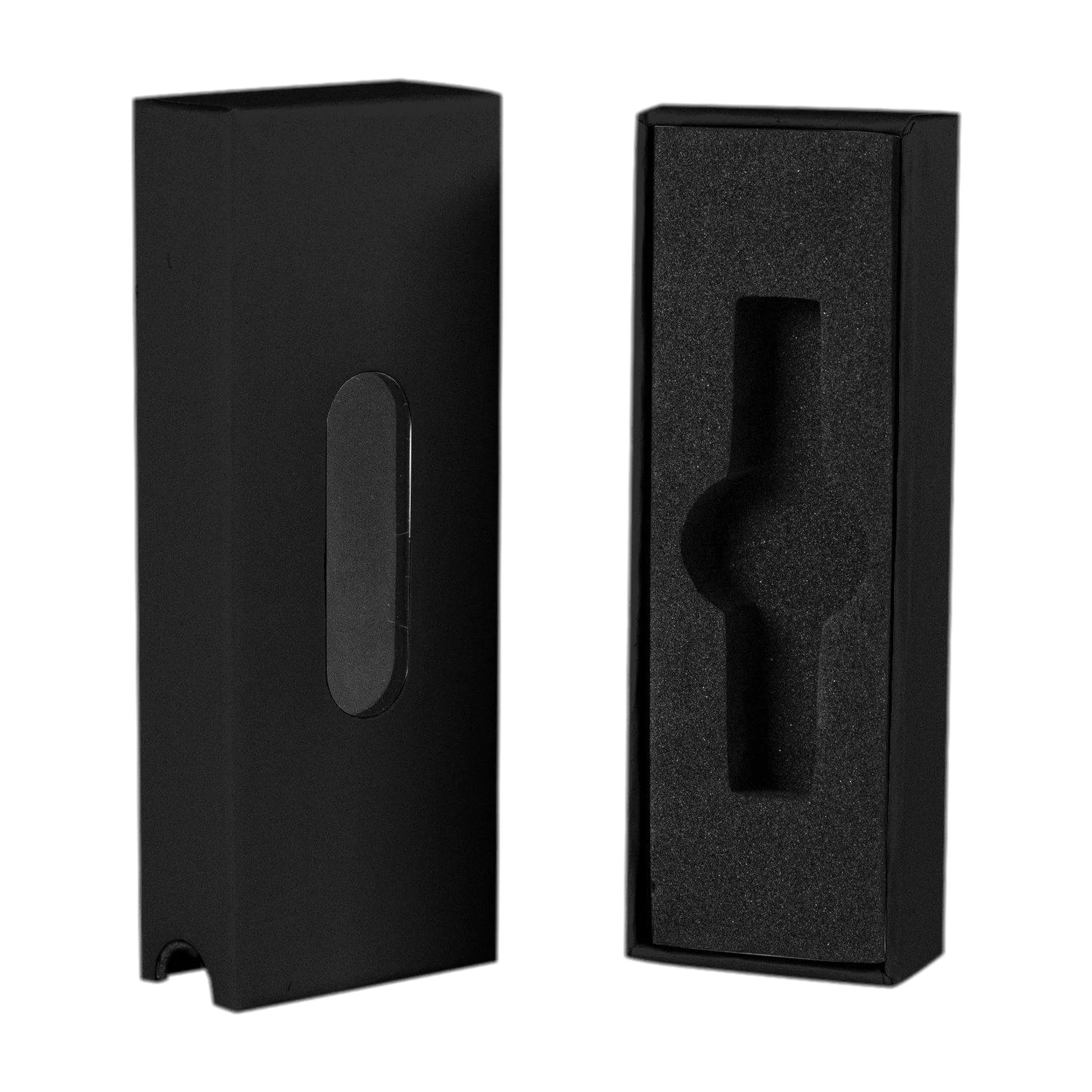 Black Vape Cartridge Slide Out Box Packaging