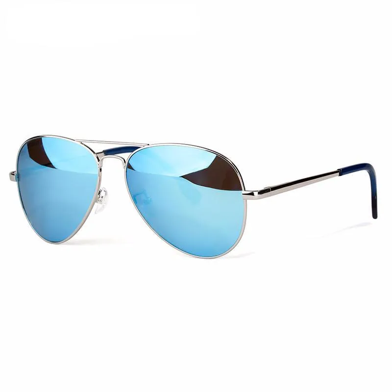 BLUE Fashion Metal Pilot/Aviator Sunglasses For Men Summer Trend Fashion 2017