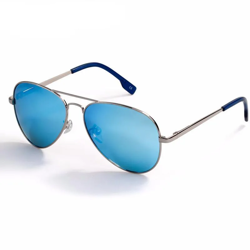 BLUE Fashion Metal Pilot/Aviator Sunglasses For Men Summer Trend Fashion 2017