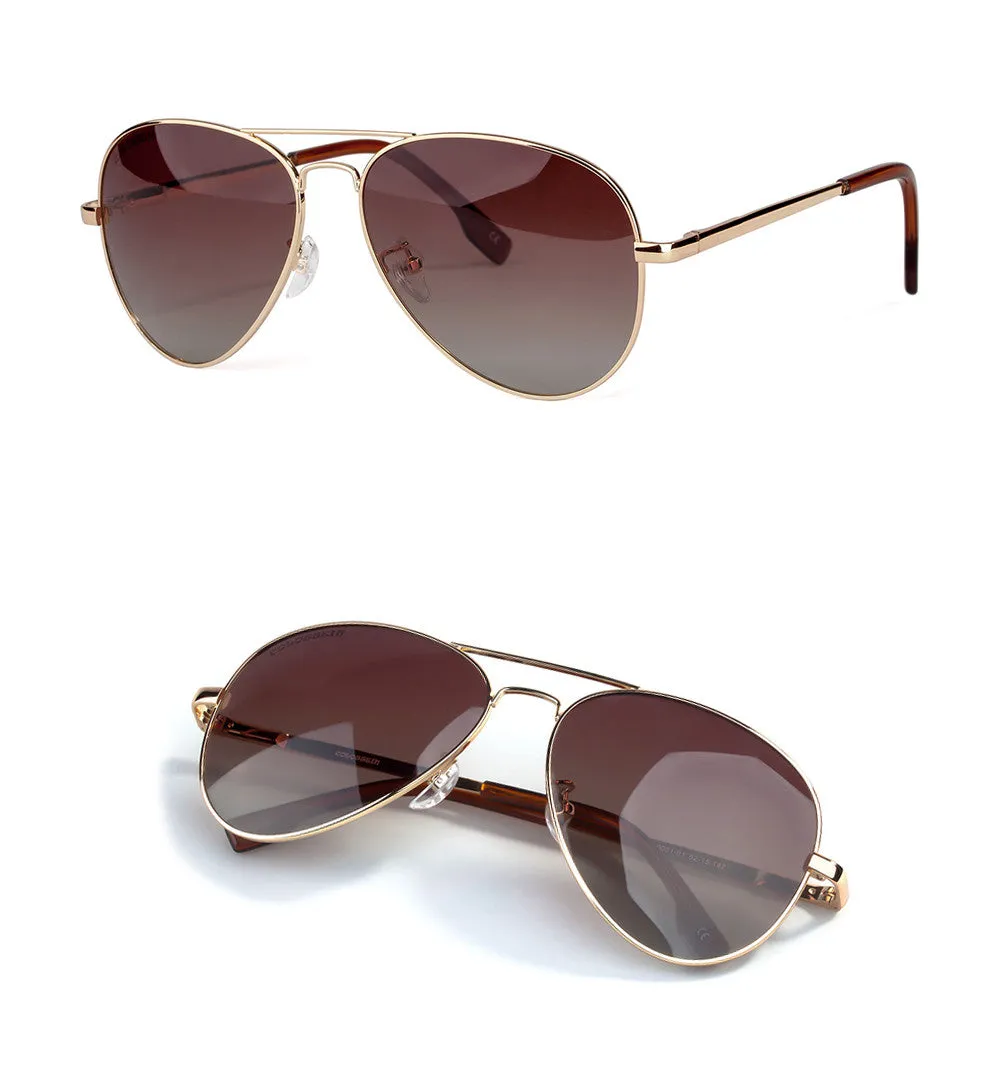 BLUE Fashion Metal Pilot/Aviator Sunglasses For Men Summer Trend Fashion 2017