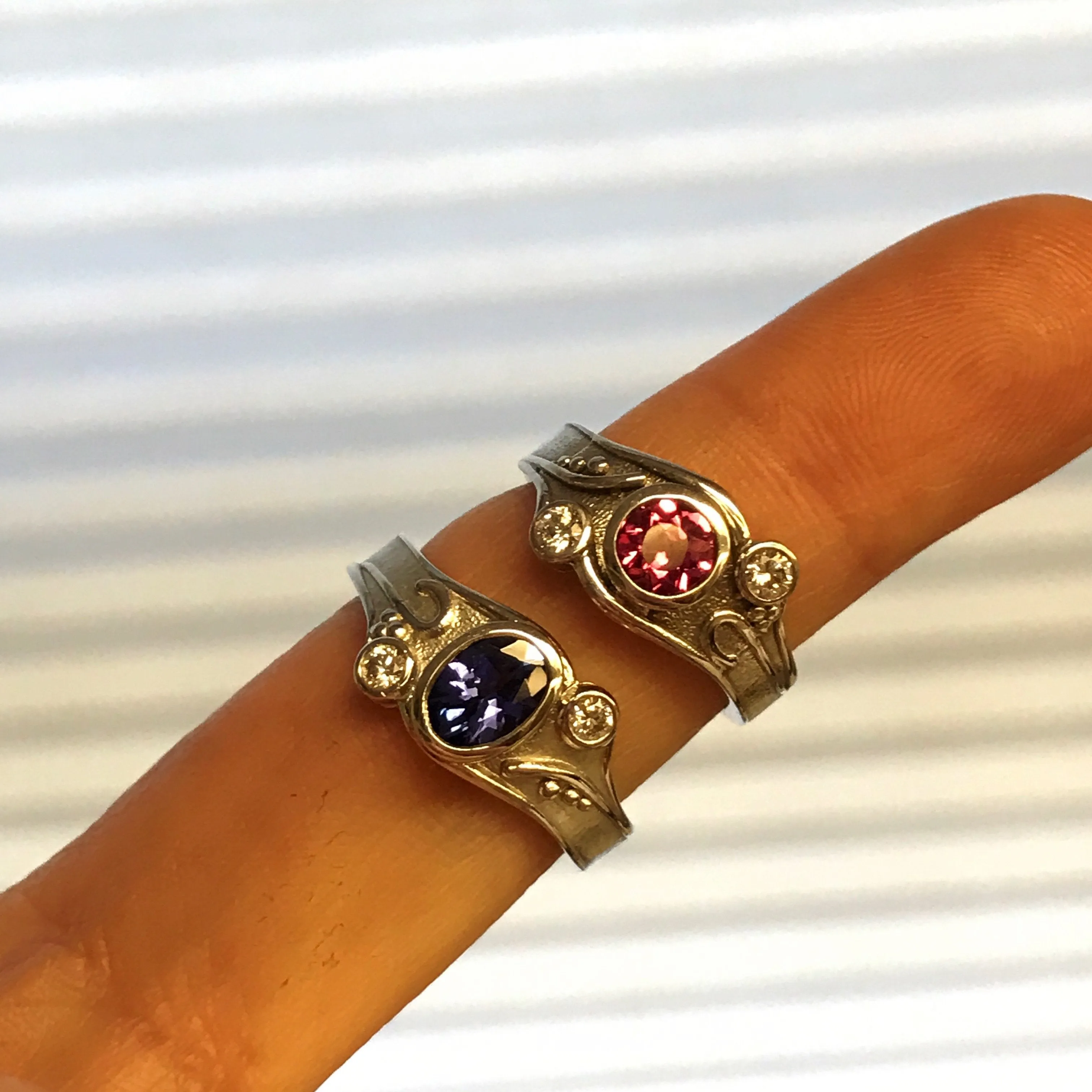 Bostonian Tendril Ring