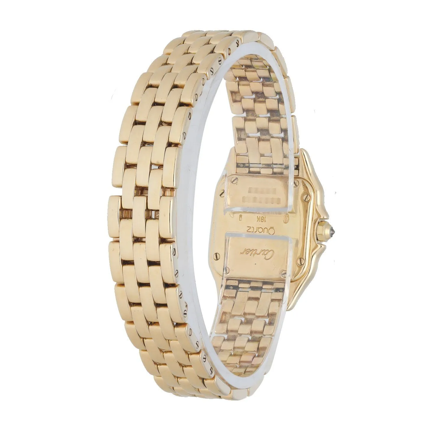 Cartier Panthere 8057915 18k Yellow Gold & Diamonds Ladies watch.