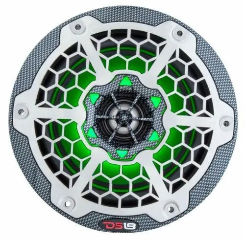 CF-65 | MARINE 2-WAY SPEAKER WITH RGB LED LIGHT 6.5 125 WATTS (PAIR)