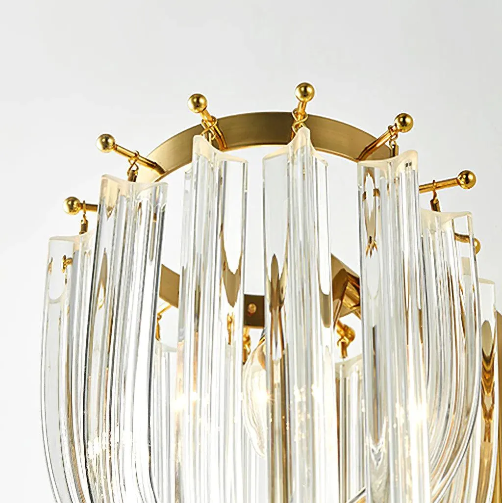 Character Glass Wall Lamp