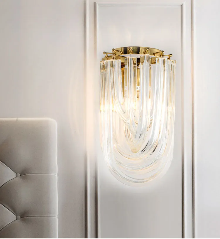 Character Glass Wall Lamp