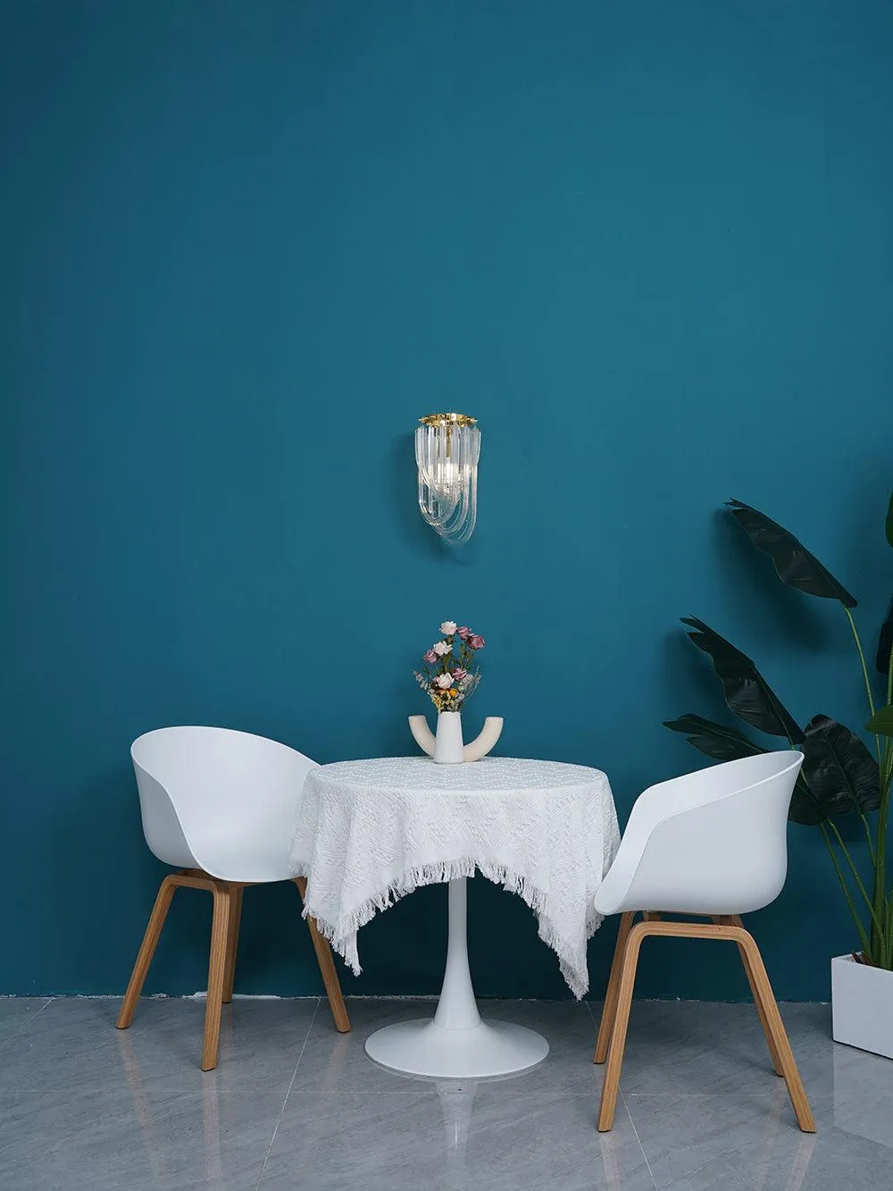 Character Glass Wall Lamp