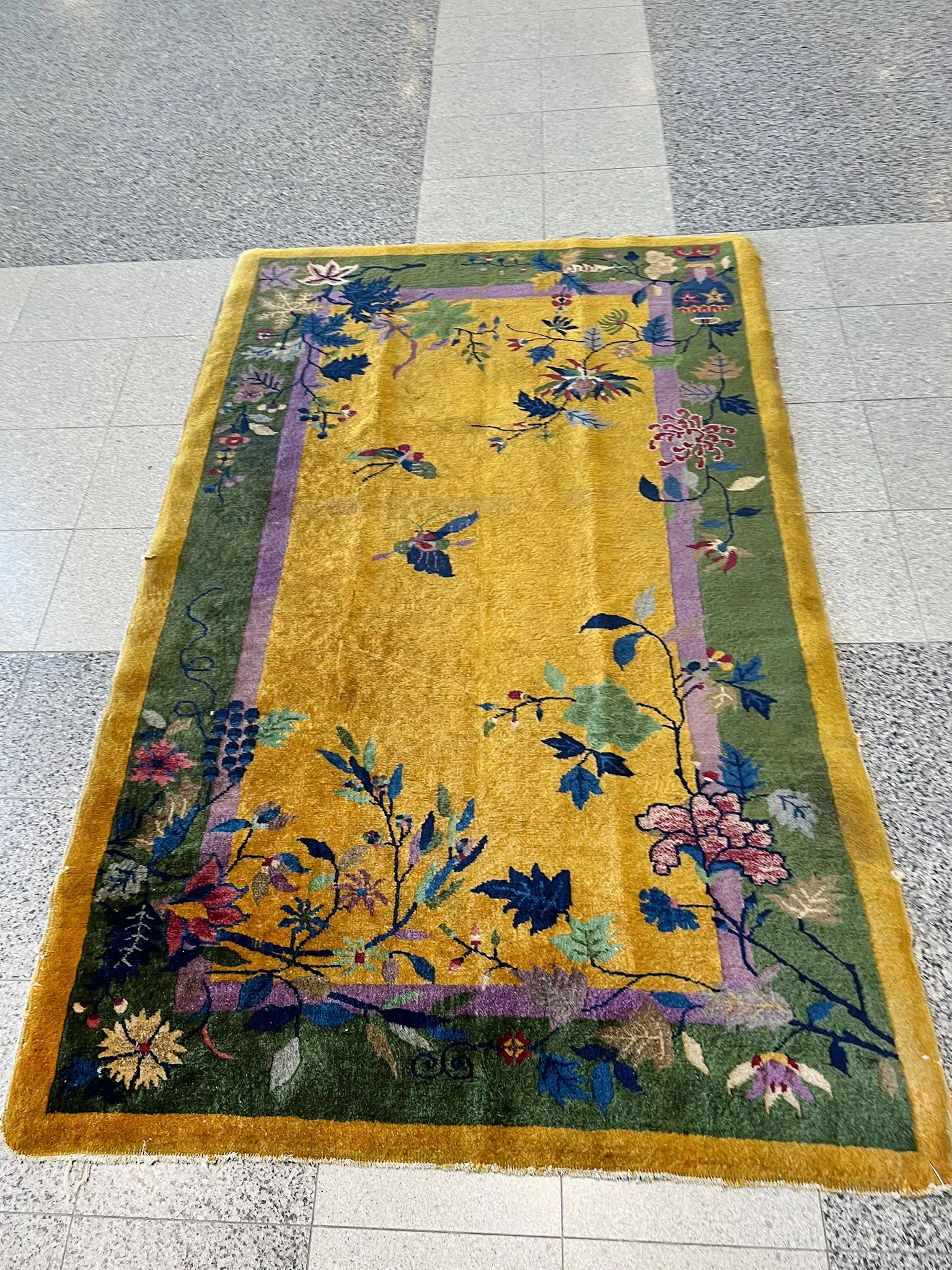 Chinese Deco Rug (81" x 48")
