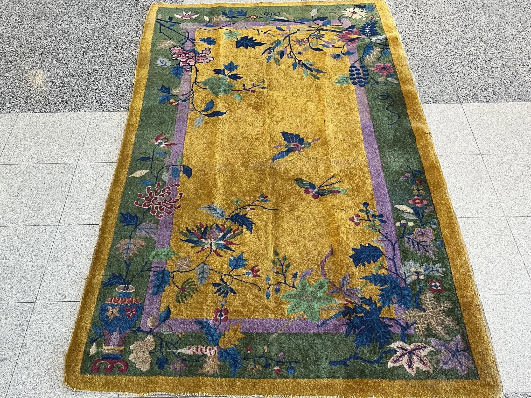 Chinese Deco Rug (81" x 48")