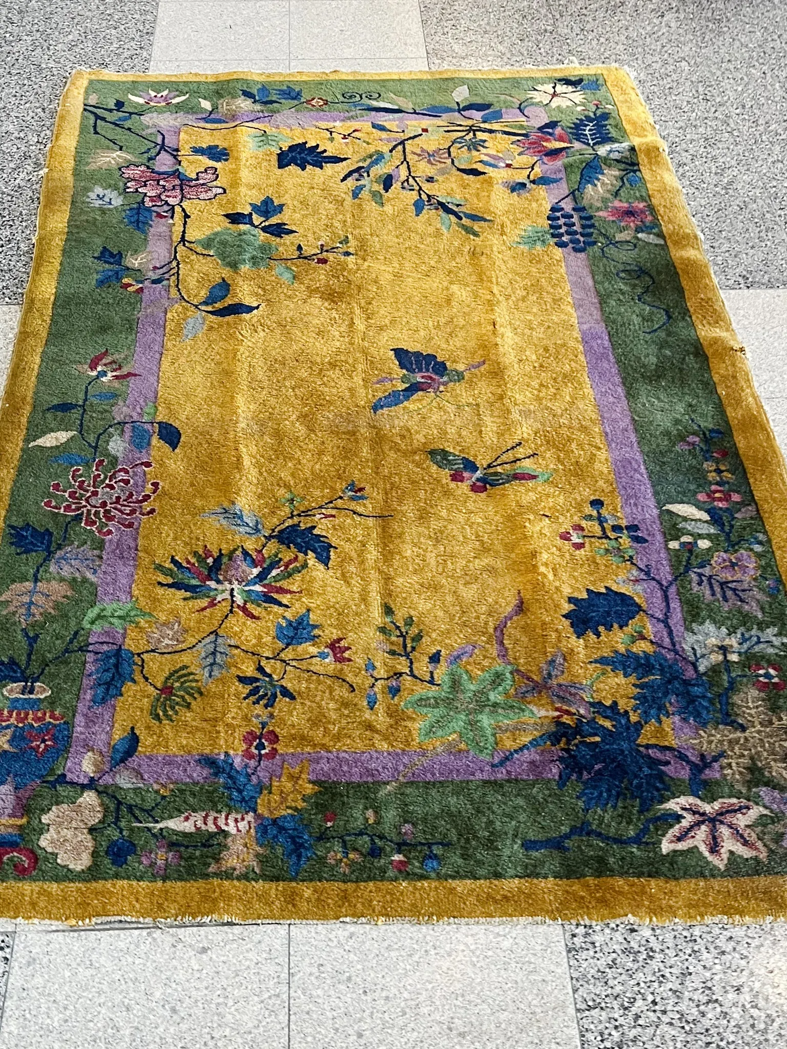 Chinese Deco Rug (81" x 48")