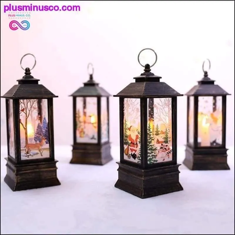 Christmas Decorations for Home with LED Christmas Candle and