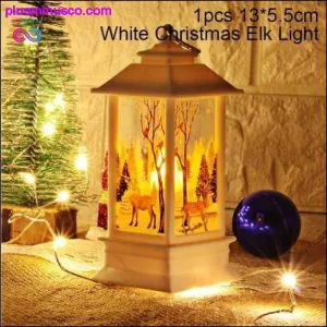 Christmas Decorations for Home with LED Christmas Candle and