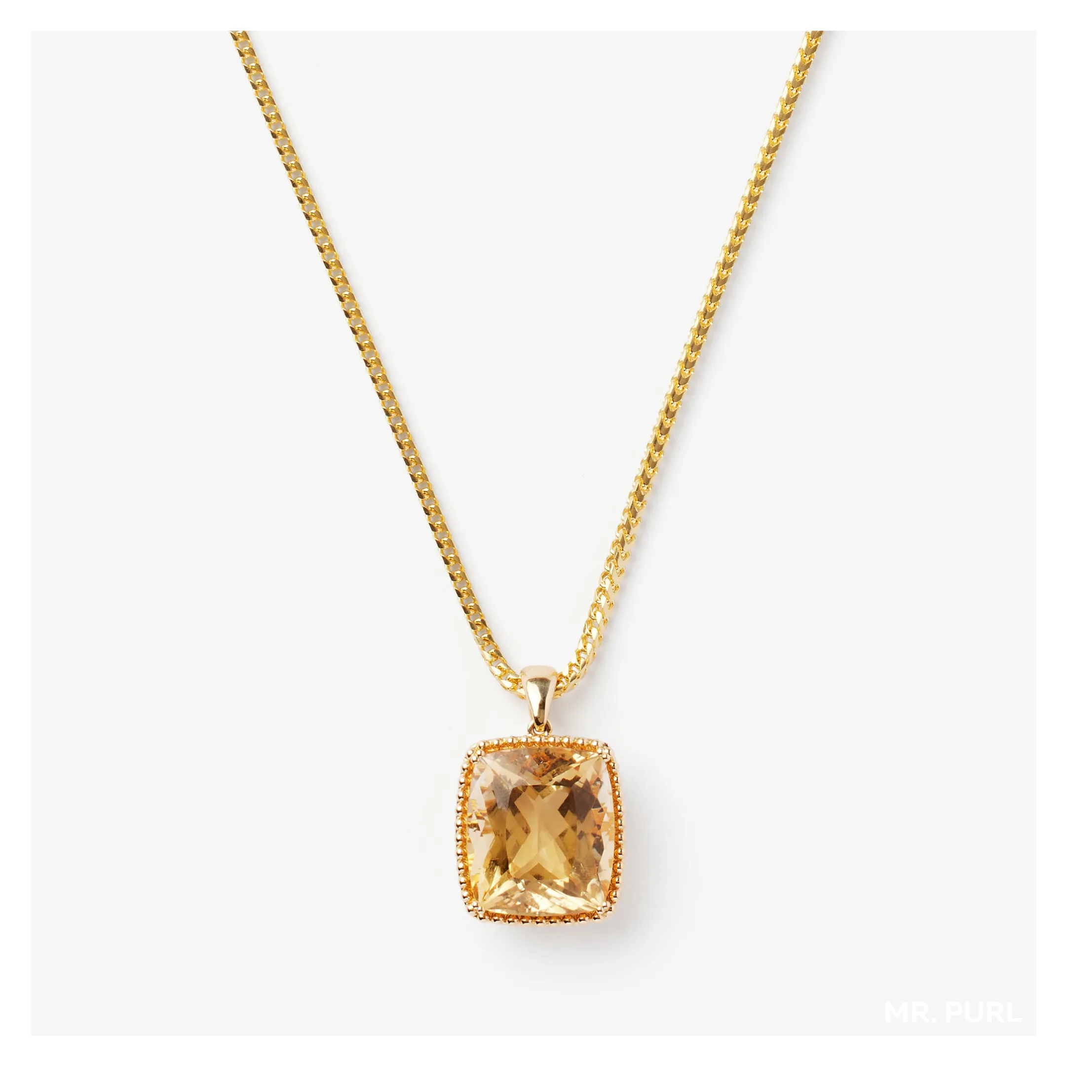 Citrine "Quadra" JEWL  Pendant