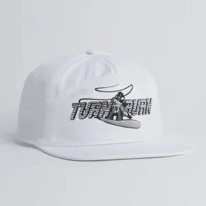 Coal The Field Brushed Twill Vintage Strapback Cap - White