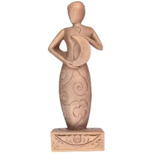 Crescent Moon Goddess Statue