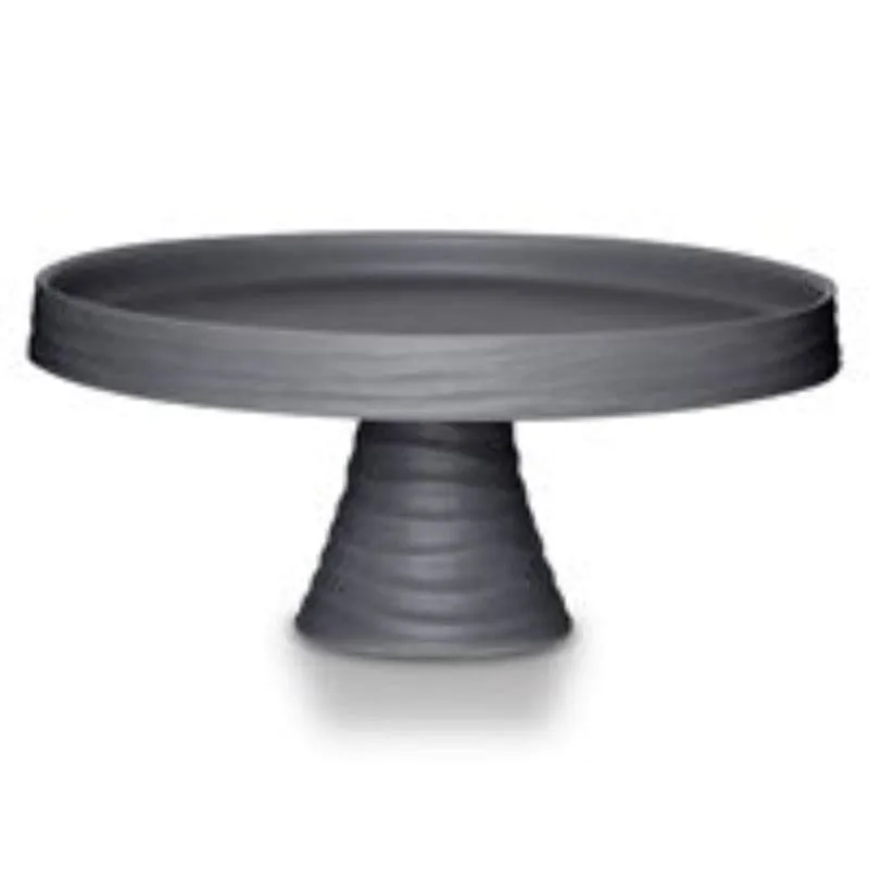 Eetrite Ripple Cake Stand 23CM Grey ER0305