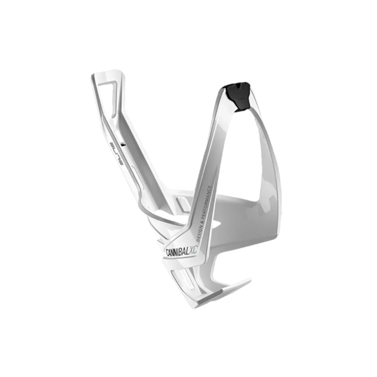 Elite Bottle Cage Cannibal XC - White/Black
