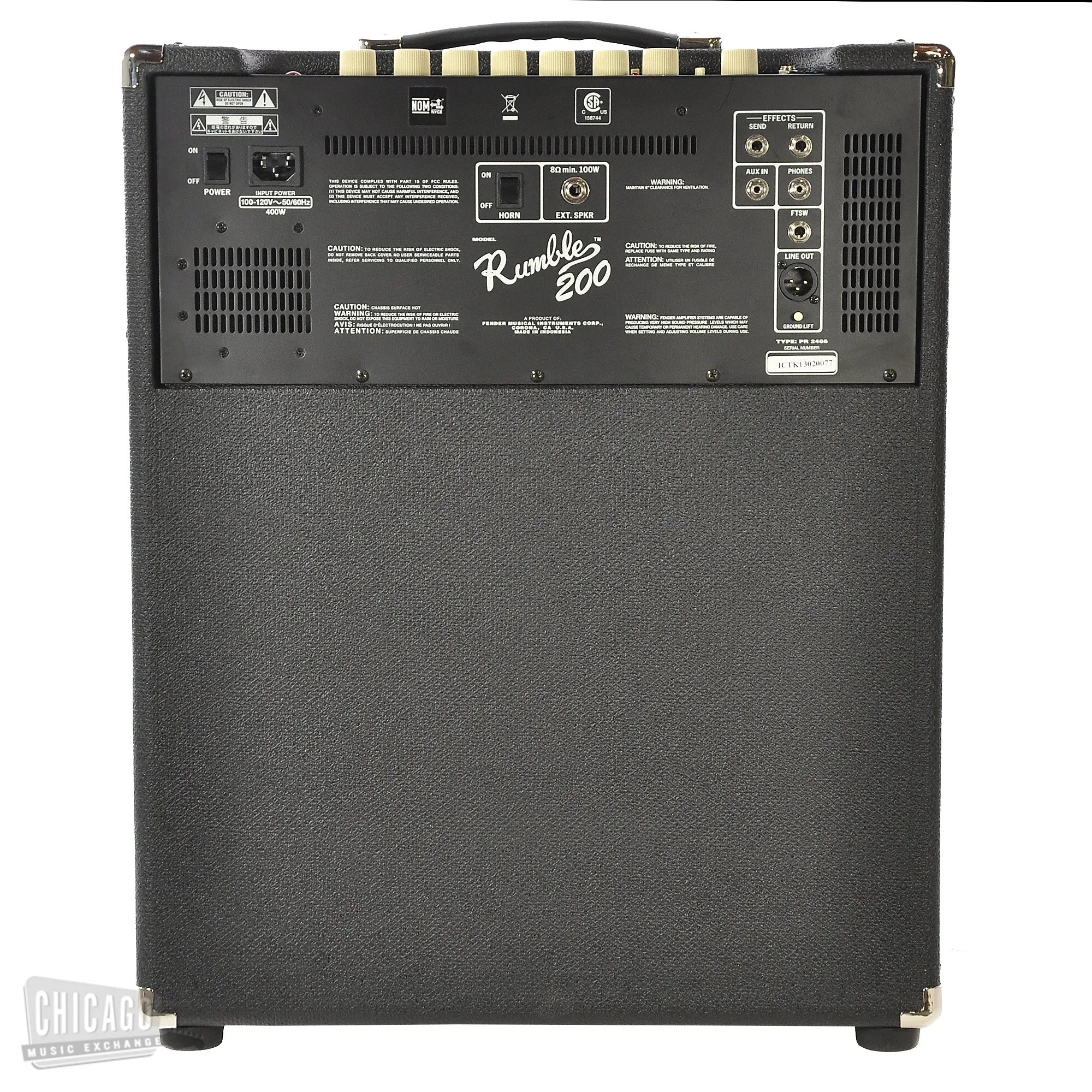 Fender Rumble 200 Bass Guitar Combo