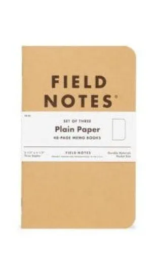 Field Notes: Original Kraft 3-Pack (Varieties offered)