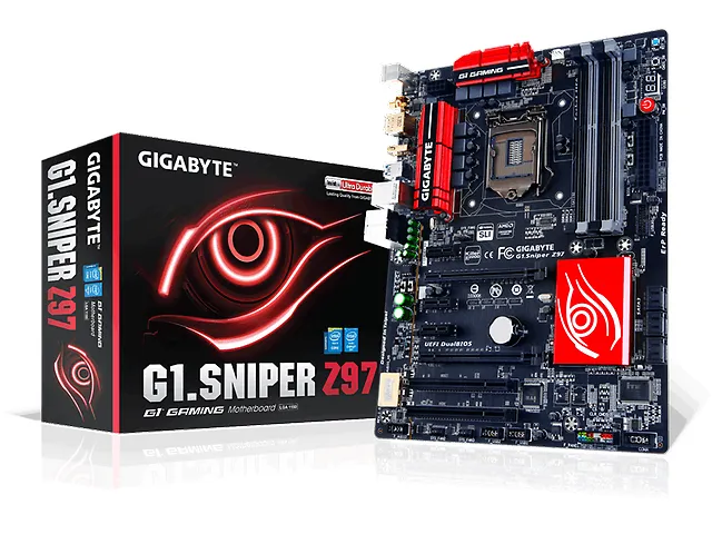 Gigabyte G1.Sniper Z97 Tarjeta Madre S 1150, Intel Z97, Usb 2.0/3.0, 32 Gb Ddr3