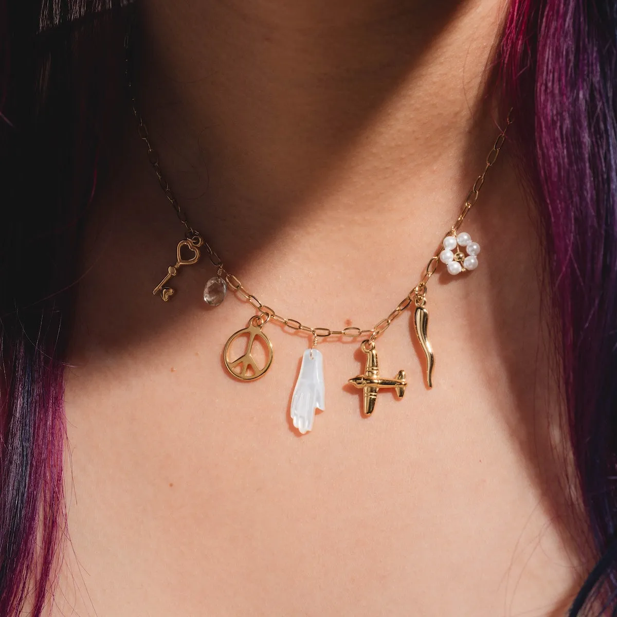 Goals Charm Necklace
