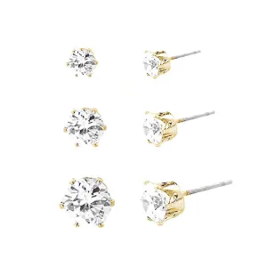 GOLD EARRINGS  #GLE0018_GLD(SZ4-5-6)