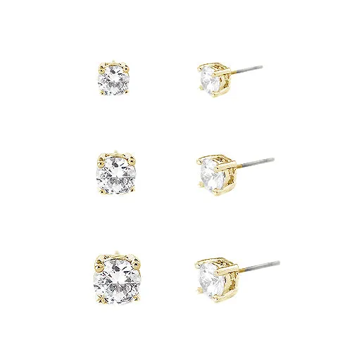 GOLD (SZ4-5-6) EARRINGS  #E8655_GLD(SZ4-5-6)