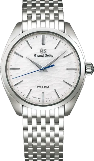 Grand Seiko Elegance Collection Spring Drive Omiwatari Icy Silver SBGY013