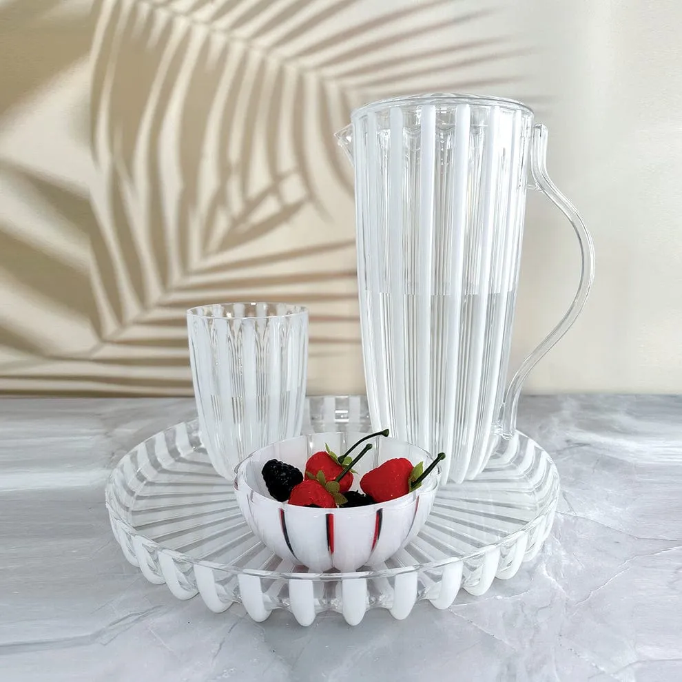 Guzzini Dolcevita Pitcher with Lid 1.75L Mother of Pearl GZ12380042