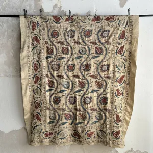 Hand Stitched All Silk Suzani (CSSU241422| 61 3/4 x 72")